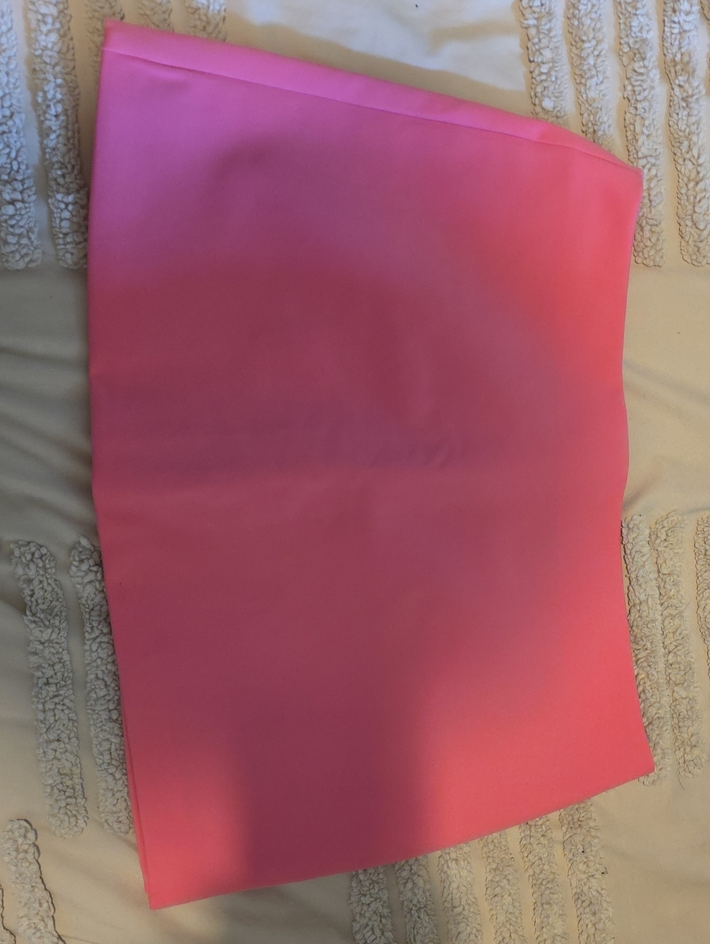 Forever 21 Neon Pink Stretch Mini Skirt